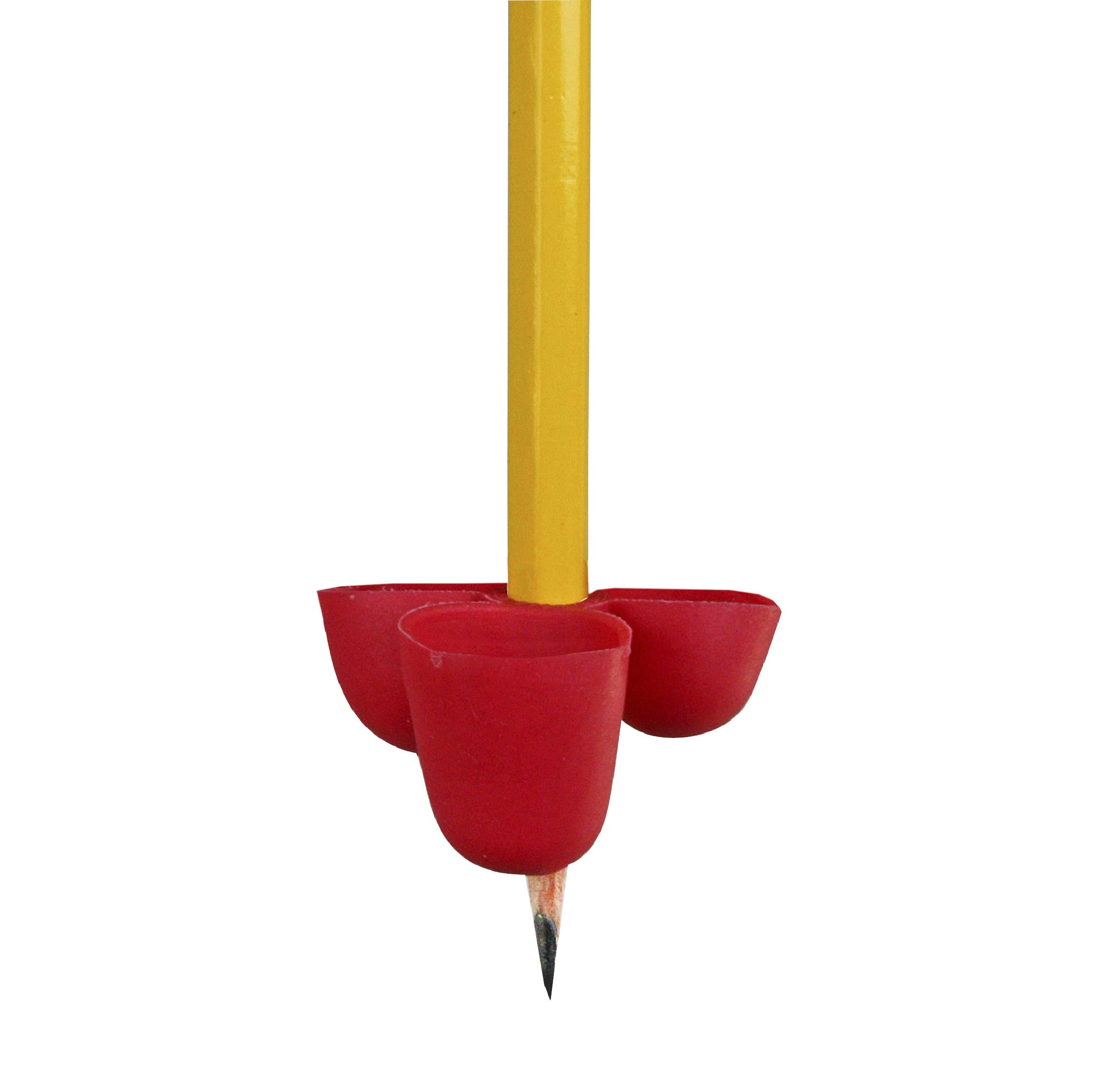 The Pencil Grip Writing Claw For Pencils And Utensils, Medium Size, 6 Count Blue/Red (Tpg-21206)