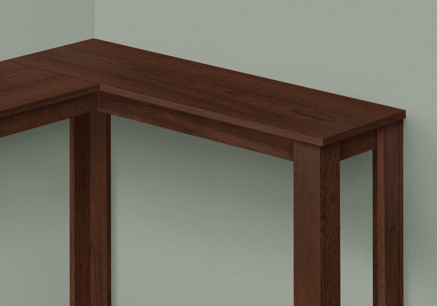 Monarch Specialties 3661 Accent Table, Console, Entryway, Narrow, Corner, Living Room, Bedroom, Laminate, Brown, Contemporary, Modern Table-36 / Cherry, 35.5&Quot; L X 35.5&Quot; W X 32&Quot; H