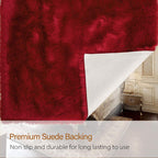 Lochas Soft Fluffy Faux Fur Rugs For Bedroom Bedside Rug 2X3, Washable Furry Area Rug Carpet For Living Room Dorm Floor, Durable