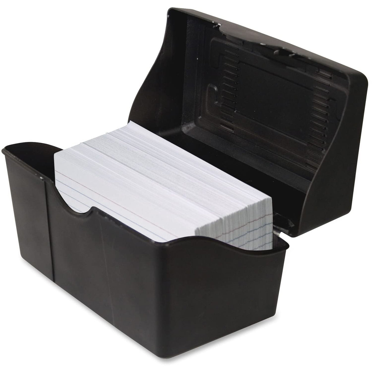 Advantus 45001 Index Card Holders, 3-Inch X5-Inch , Black