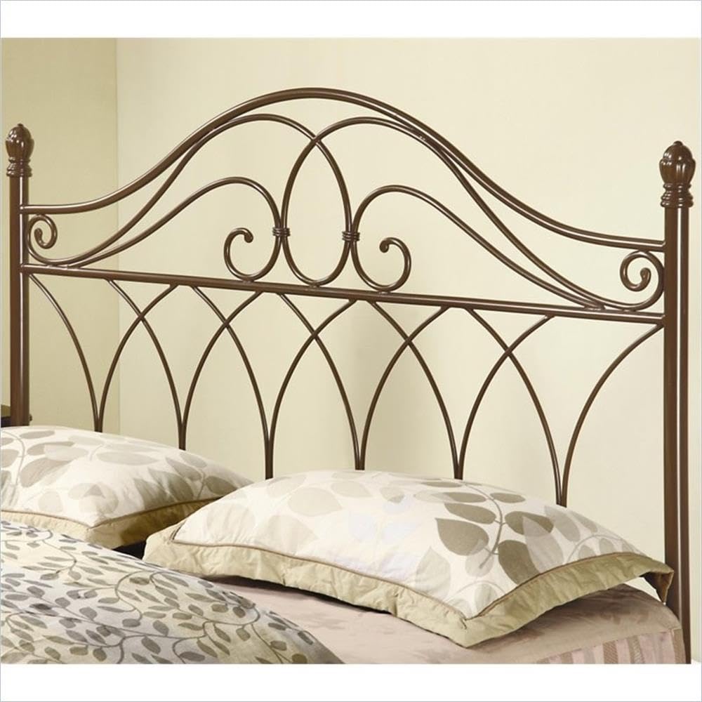 Coaster Metal Headboard Full / Queen Brown 300186QF