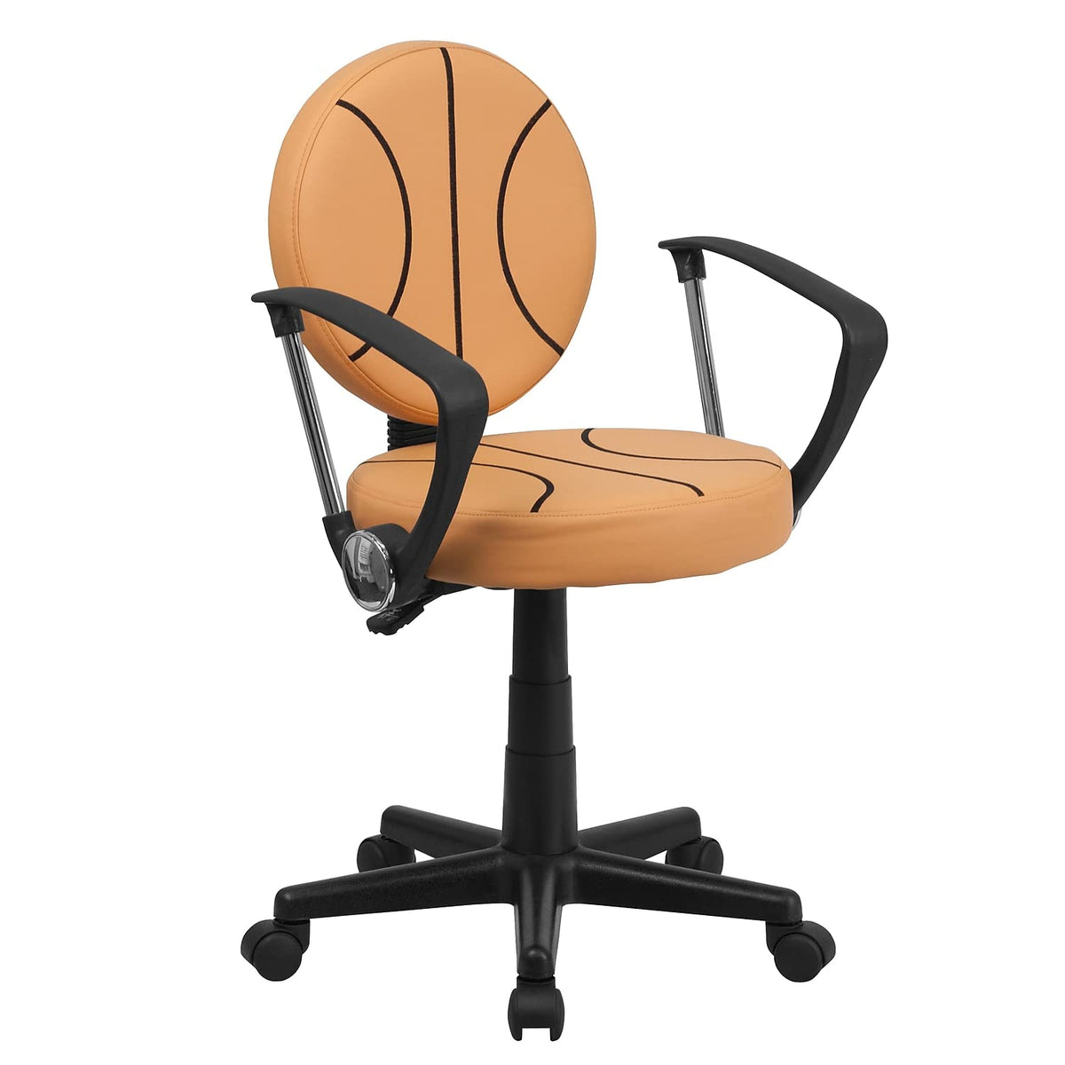 Flash Furniture Brandon Basketball Swivel Task Office Chair with Arms