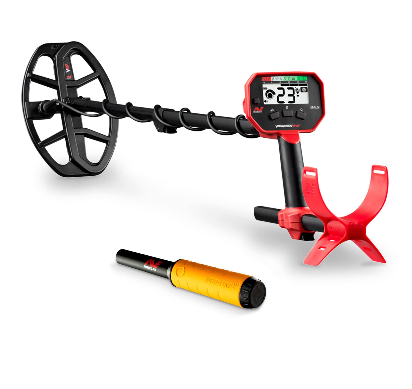 Minelab Vanquish 340 Metal Detector Bundle With Profind 15 Pinpointer