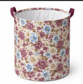 RENVA Foldable Waterproof 45 Liter Capacity Laundry Basket for Clothes with Lid,Laundry Bag for Clothes,Basket for Clothes Stora