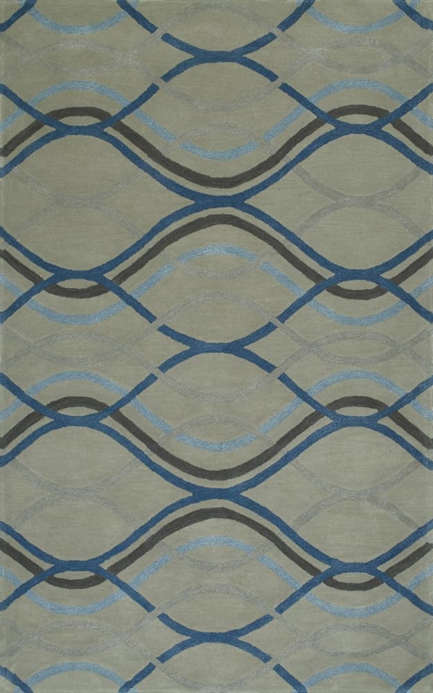 Dalyn Rugs Santino So43 Steel 3'6&quot;X5'6&quot; Area Rug