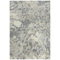 Rizzy Home Alora Decor Essential 5' X 8' Abstract Gray/Ivory Hybrid Area Rug