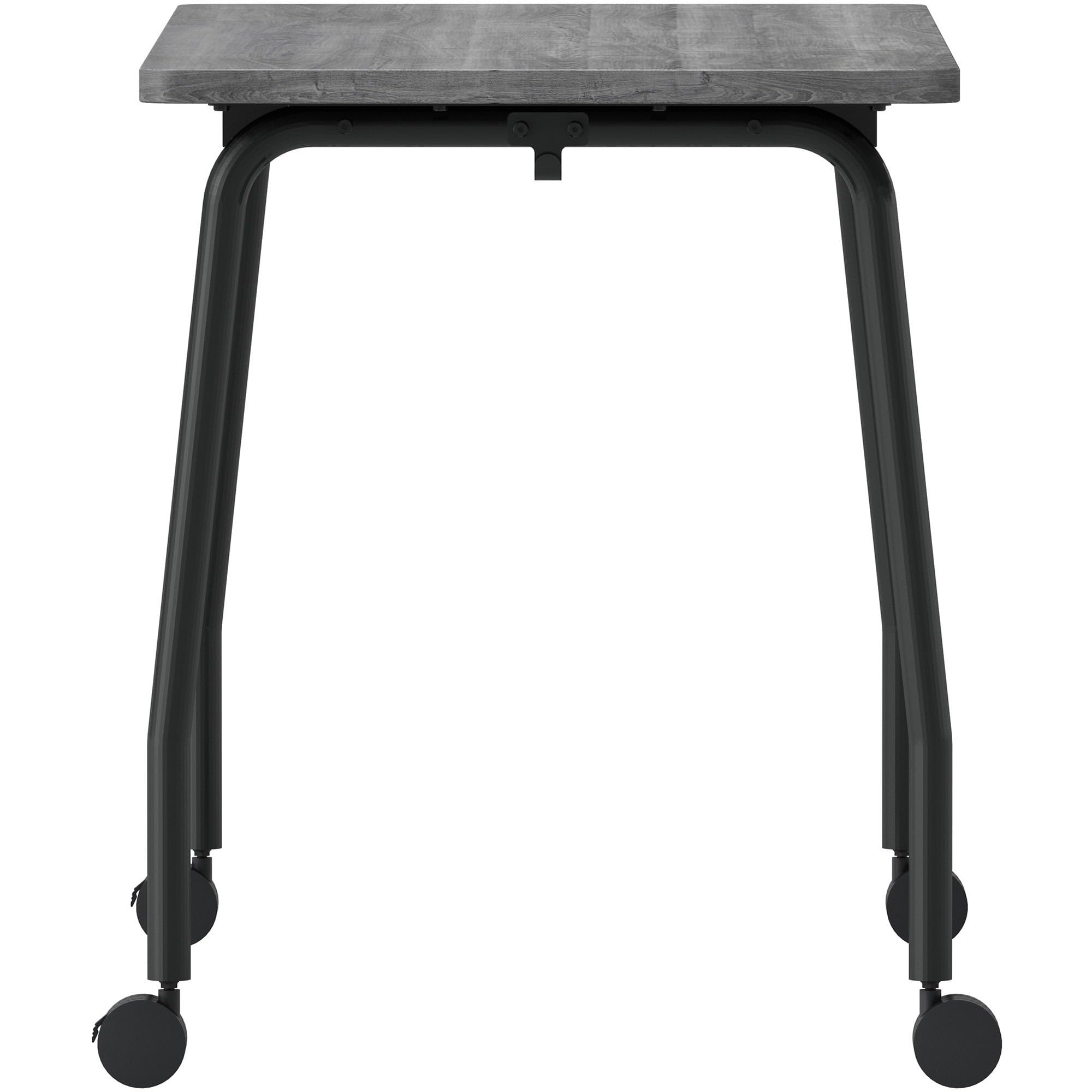 Lorell Training Table, Weathered Charcoal