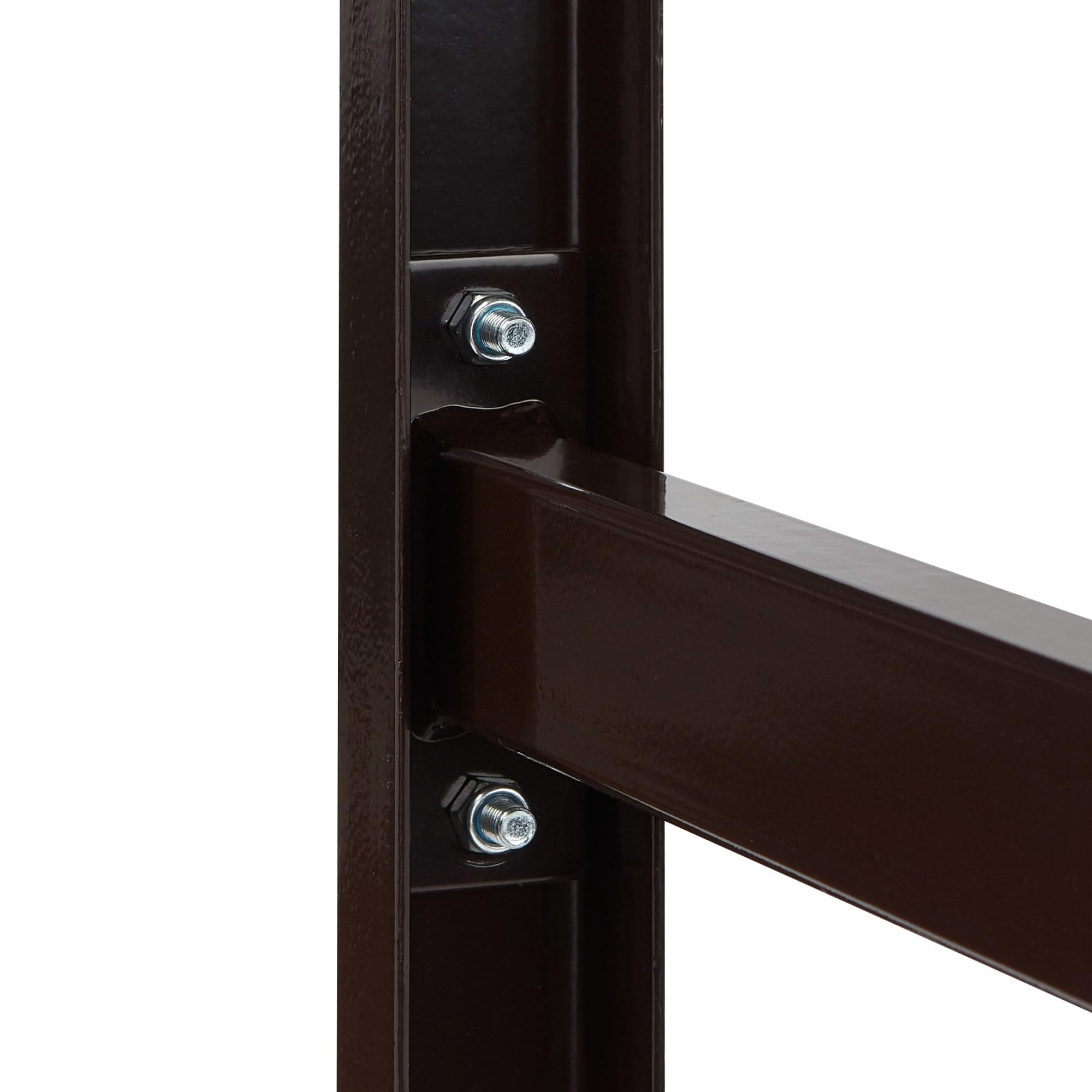 National Public Seating 70 In. Steel Storage Truck In Black