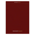 Tops Docket Gold Graph Pads, 8-1/2' X 11-3/4', 4 X 4 Graph With Narrow Rule Back, Burgundy Cover, 80 Sheets (63752), White