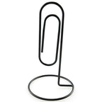 Hj Garden 1Pc Black Study Note Holder Office Desk Paper Clip Memo Holder & Organizer, Perfect Office Accessory, Organize And Acc