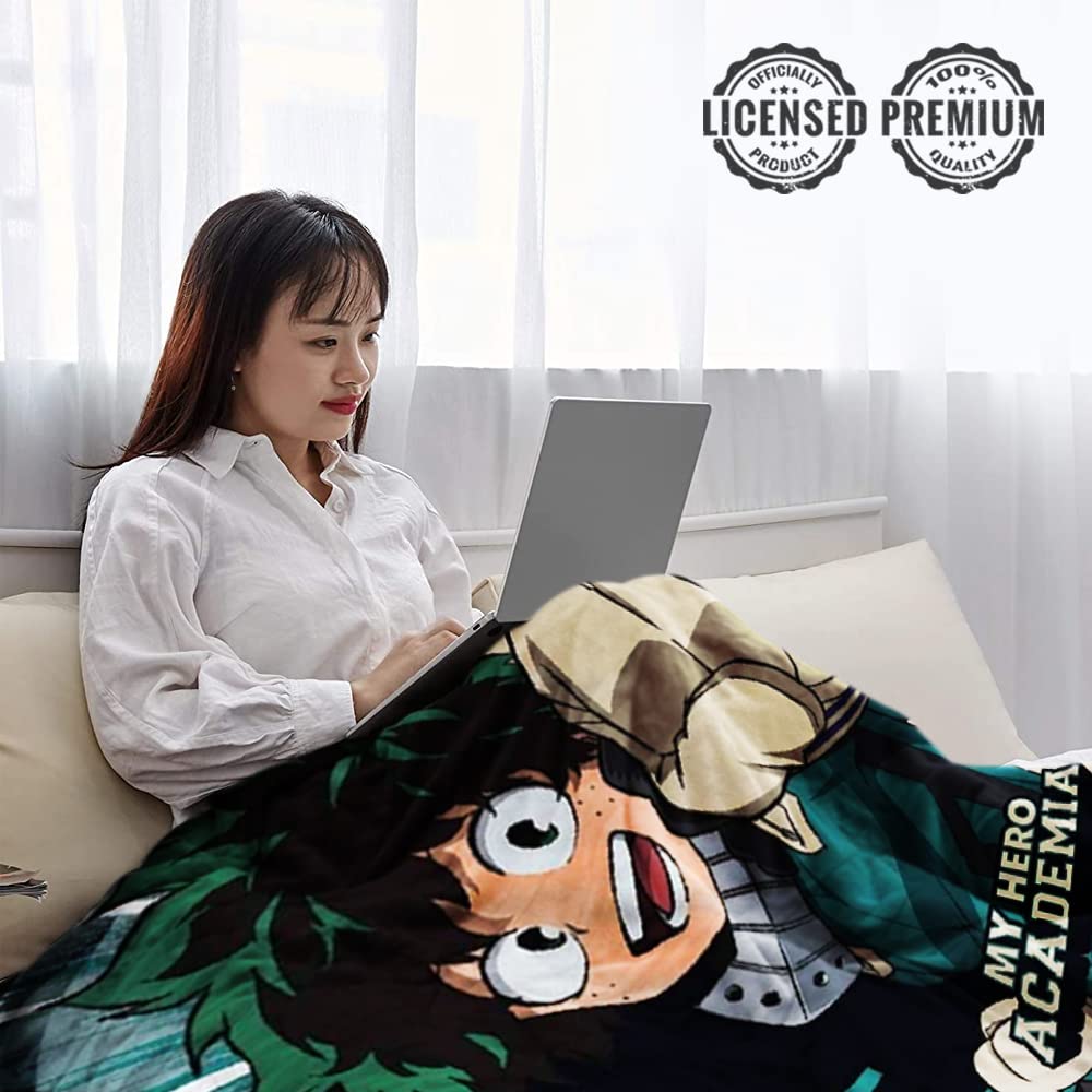 My Hero Academia Blanket Villain Fleece -Soft And Warm [45X60 Inches] | Bedding For Fans To Join The League | Long Nights Binge