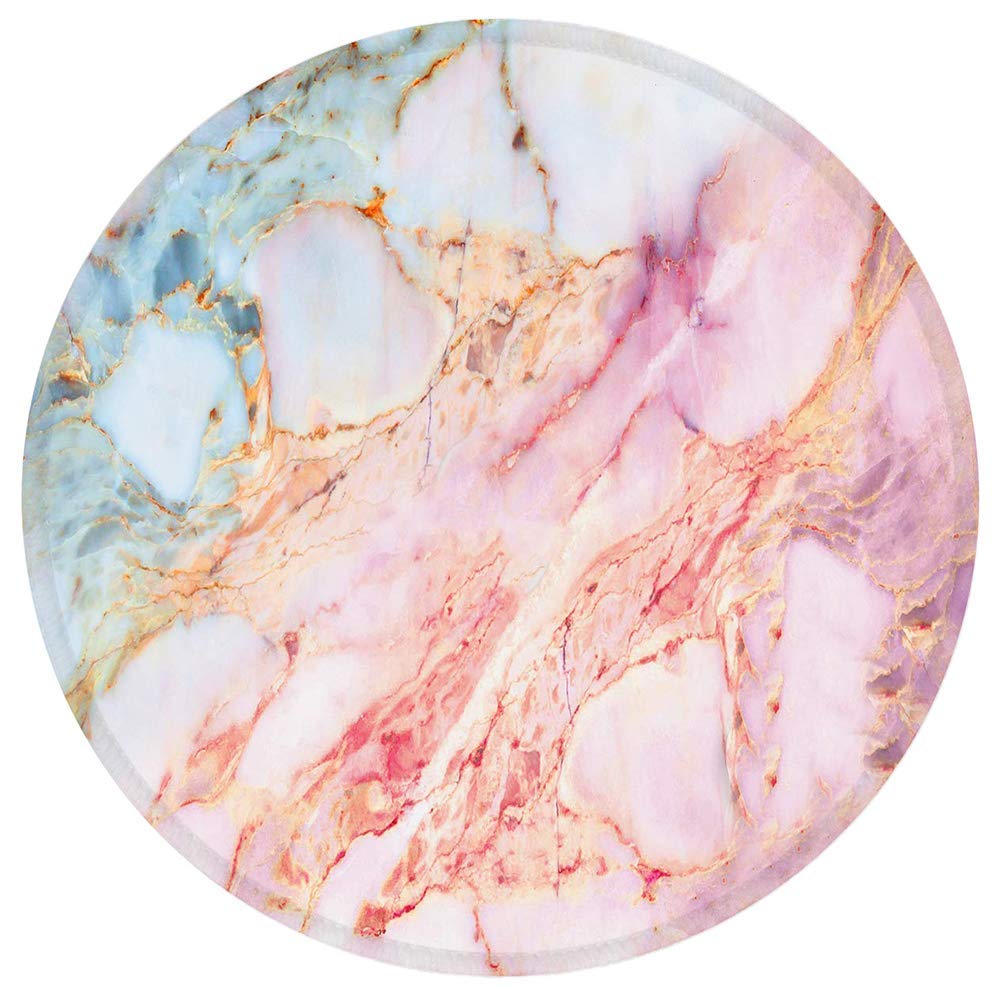 Hevitda Mouse Pad, Non-Slip Rubber Base Mousepad With Stitched Edge, Gaming Round Mouse Pads, Waterproof Office Mouse Pad, Small