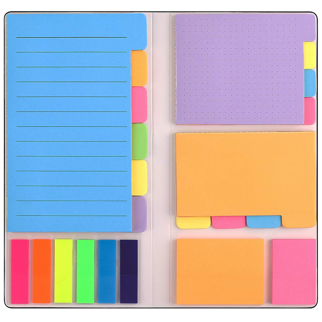 Sticky Notes Set, Post Self-Stick Notes Pads For Journaling Notebook Planner Study, Office Supplies College Essentials Back To S