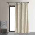 Hpd Half Price Drapes Signature Velvet Thermal Blackout Curtains For Living Room 84 Inch Long (1 Panel) Rod Pocket Insulated Blackout Curtains For Bedroom Window Curtains, 100W X 84L, Neutral Ground