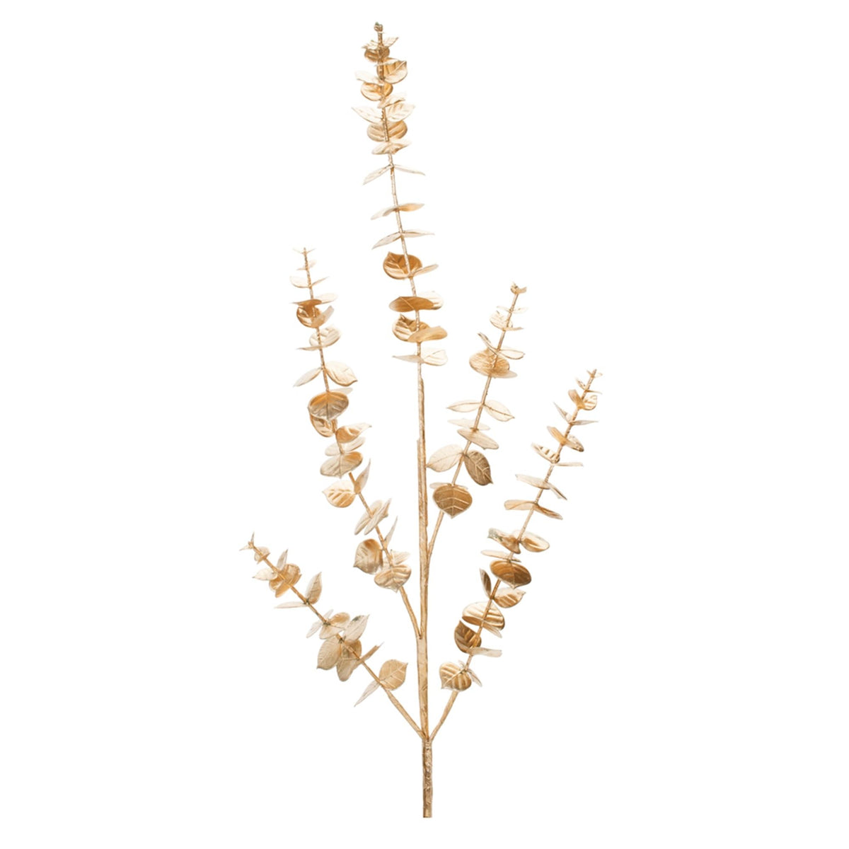 Metallic Eucalyptus Leaf Artificial Christmas Sprays - 35.25' - Gold - Set of 2