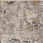 HomeRoots 8'X10' Ivory Hand Hooked Bordered Coral Reef Indoor Area Rug