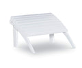White Adirondack Ottoman