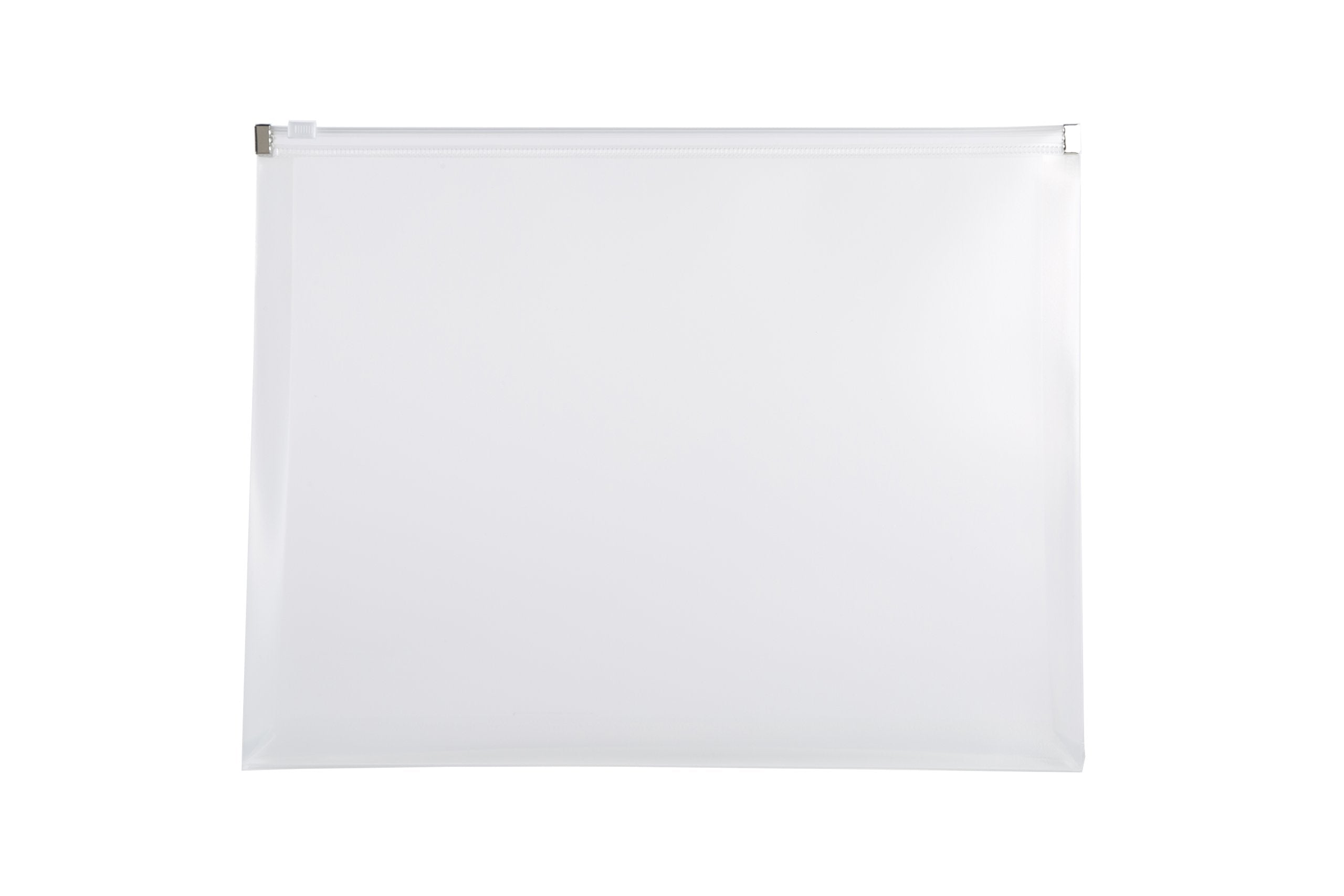 Filexec Poly Envelope, Side-Load, Zipper Closure,Clear (Pack Of 12) (50089-18023)