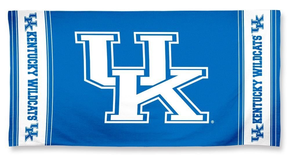 Wincraft NCAA University of Kentucky A1860315 Fiber Beach Towel, 9 lb/30 x 60