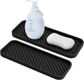 Store2508 Pack Of 2 Sink Organiser Silicone Sponge Holder, Kitchen Bathroom Organiser For Sponges, Brushes, Soap, Drying Mat, Si