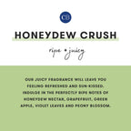 Capri Blue Honeydew Crush Scented Candle - Signature Printed Travel Tin Jar Candle - Luxury Aromatherapy Candle With A Soy Wax B