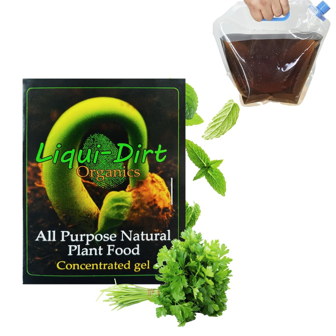 Natural Plant Food Fertilizer All-Purpose Npk Plant Care. 18 Balanced & Blended Vitamins & Minerals With Micro-Fungi And Bio-Org