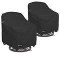 Anartcle Outdoor Rocking Chair Cover 2-Pack,100% Waterproof Heavy Duty Outdoor Chair Covers,Rocking Chair Covers For Outdoor Fur