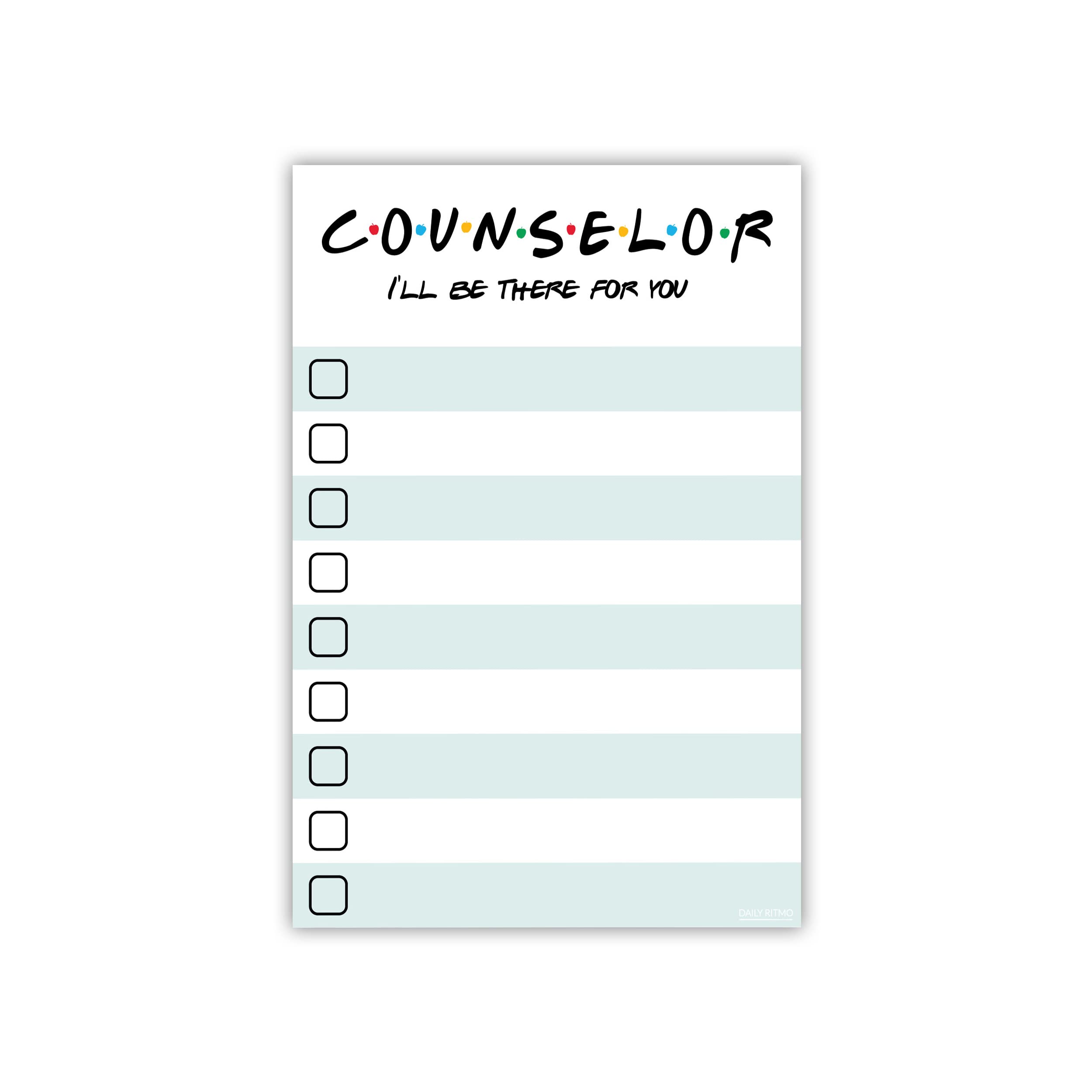 Social Worker Gift - To Do List Sticky Notes | Social Work Gifts | I'Ll Be There For You | Appreciation Week Bulk Gifts For Wome