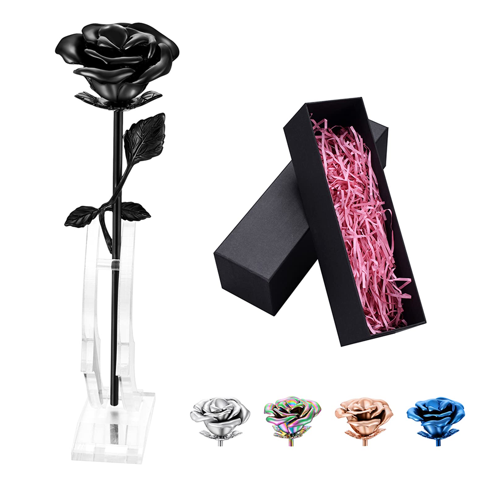 Rose Flower Keepsake Urn for Ashes Sympathy Gift Small Stainless Steel Urn Mini Cremation Urn Keepsake Rose for Sharing Human As