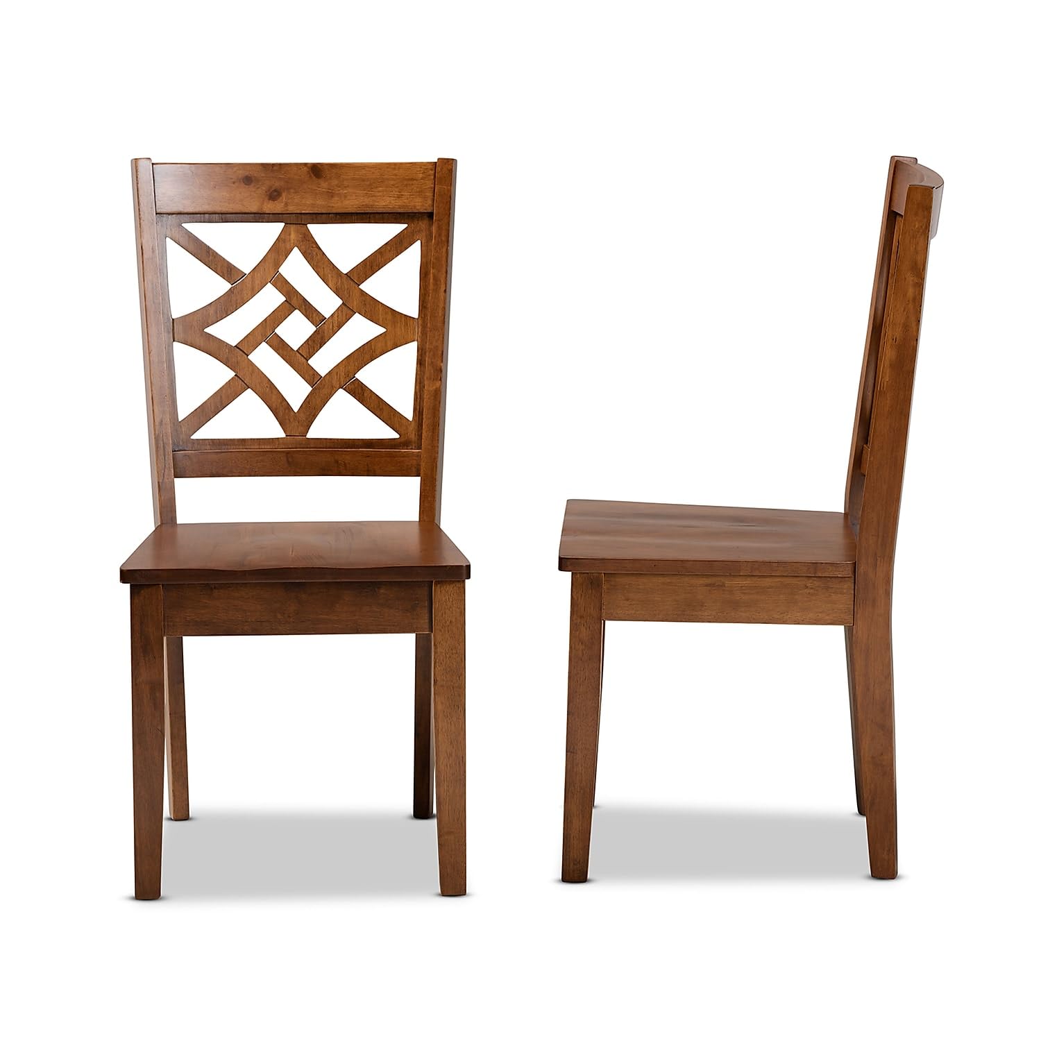 Baxton Studio Nicolette Modern Wood Dining Chair - Thumbnail 3