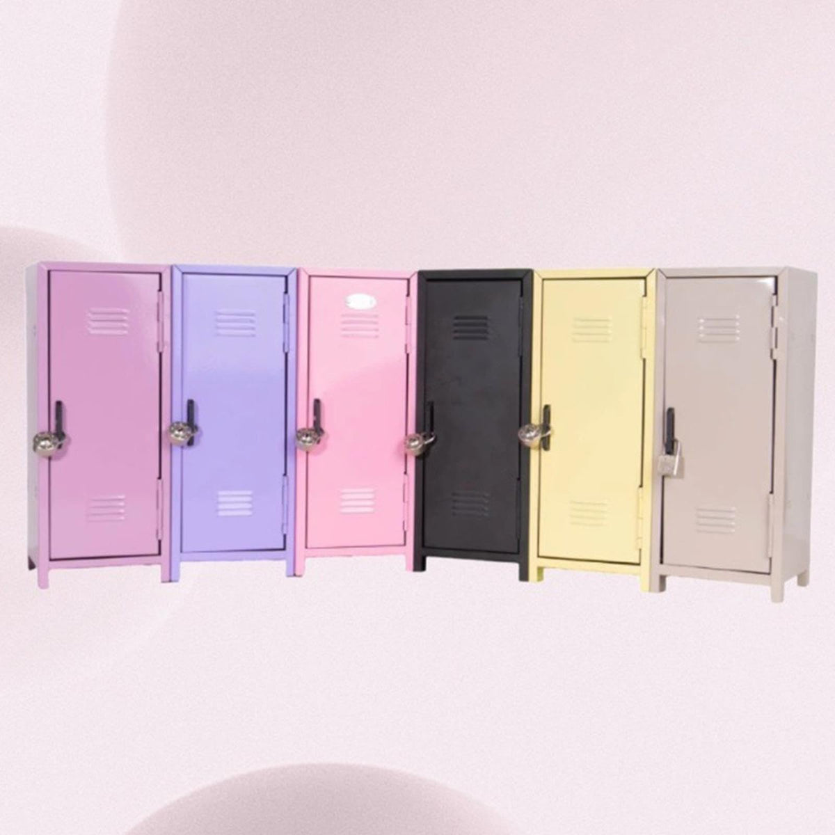 Meadawgs& Mini Locker Multi Functional Decorative Girls Lockbox for Jewelry Keys Cards Violet|Home & Garden | Furniture | Cabine