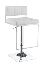 Coaster Furniture Adjustable Bar Stool White 100193