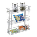 Smartslide 3Tier Stainless Steel Bottle Pull Out Basket For Modular Kitchen/Kitchen Cabinet Drawer/Multipurpose Container Shelf