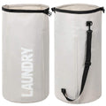WOWLIVE Extra Large Foldable Laundry Bag Durable Laundry Basket Collapsible Laundry Hamper Backpack laundry Liner Dirty Clothes 