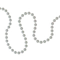 Northlight 15 x 0.25 White Pearl Beaded Artificial Christmas Garland