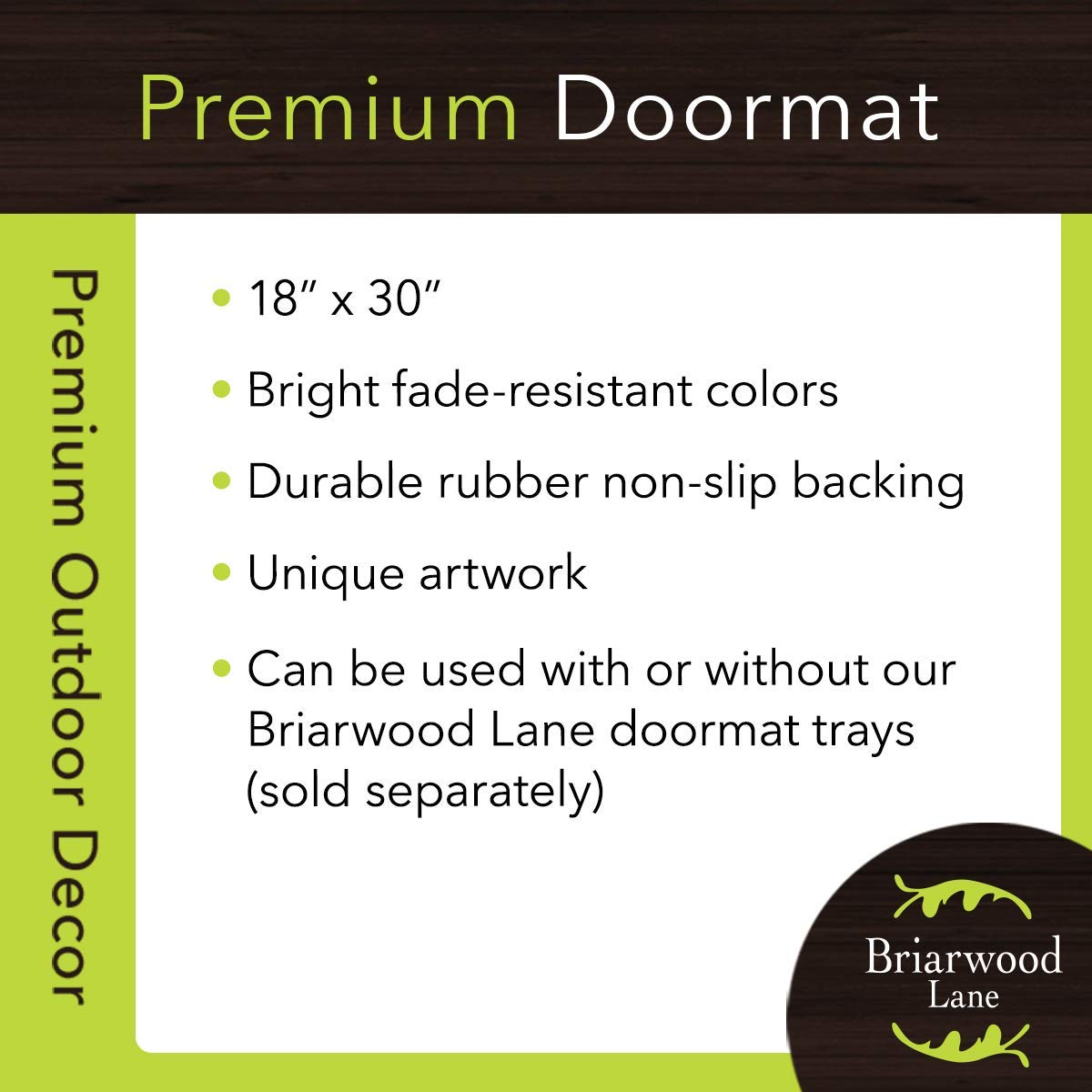 Briarwood Lane Easter Egg Pickup Holiday Doormat Indoor Outdoor 30' X 18'