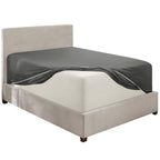 Nestl Grey California King Fitted Sheet, Extra Deep Pocket Cal King Fitted Sheet Only, 1800 Microfiber Fitted Bed Sheet, Ultra Soft Fitted Sheet California King Fits Up To 24 Inch Mattress