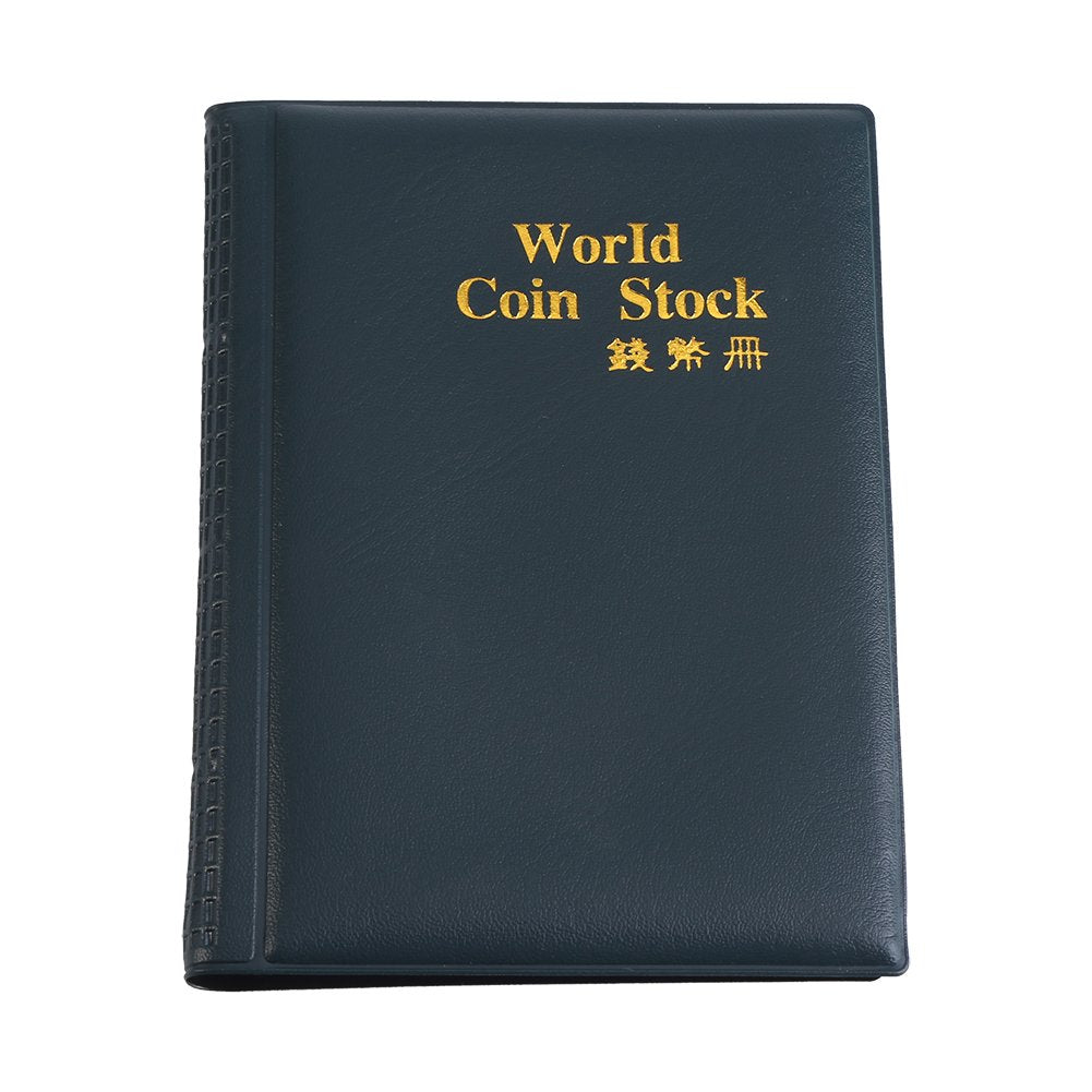 Coin Album Books, 10 Page 120 Pockets World Coin Stock Album Book Case Coin Holders Collection Storage Coin Collecting Holders P