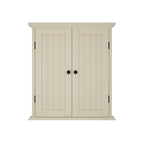 ChooChoo Bathroom Wall Cabinet MC180007-CR Engineered Wood Cream Yellow