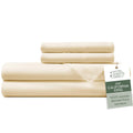 Hotel Sheets Direct 4 Piece Bed Sheet Set California King Size, 100% Viscose Derived From Bamboo Sheets Set With 2 Pillowcases,