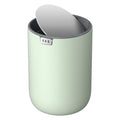 EKO Fandy 0.58 Gal/2.2L Mini Trash Can with Lid, Swing-Top Desktop Trash Can for Bathroom, Countertop, Vanity, Desk or Office, S