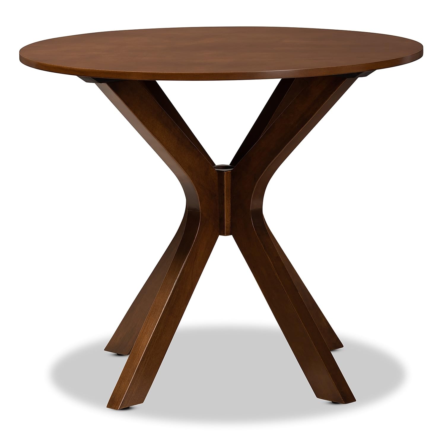 Baxton Studio Kenji 35.4-inch Dining Table, Walnut (168-10891-HiT)