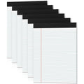 White Legal Pads 8.5 X 11 Writing Note Pads 9/32' College Ruled & Double-Sided Printing - 30 Sheets Premium Thick Paper - 38 Li
