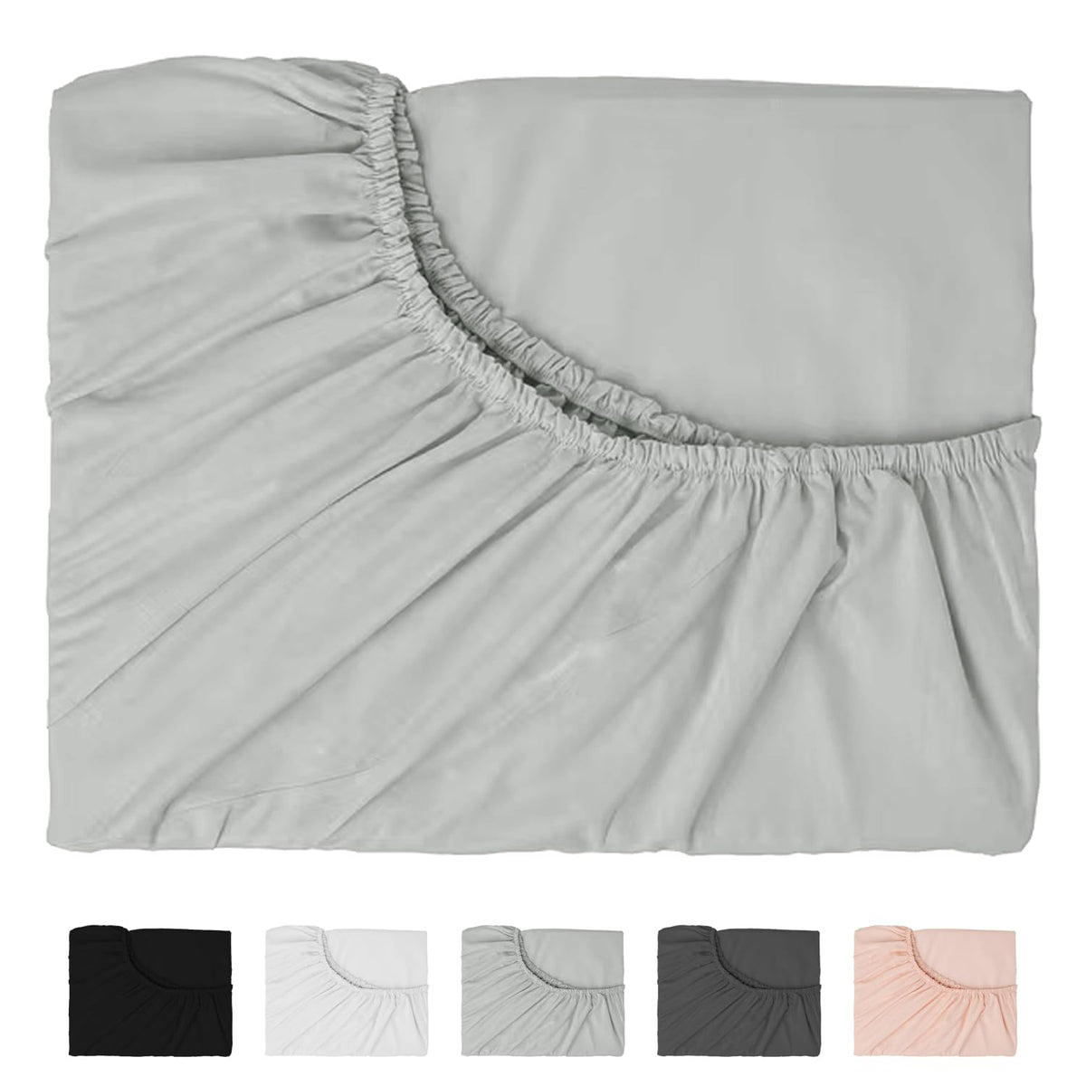 Hotella 100% Microfiber 39''X80'' Twin Xl Fitted Sheet Only, Hotel Quality Stay In Place Deep Pocket Bottom Sheet, Up To 14 Inch