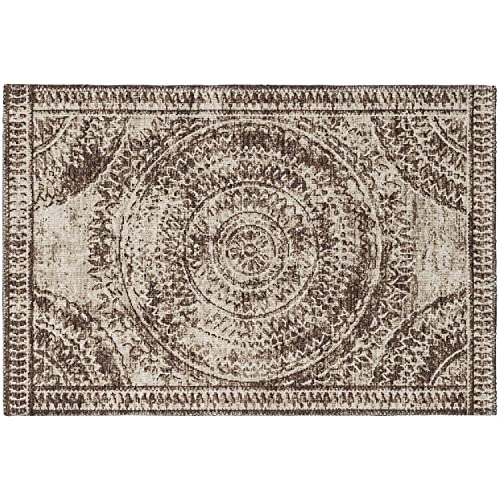 Sedona Sn7 Brown Transitional Rug Rectangle 8' X 10'