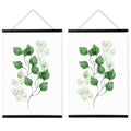 WITCOLOR Magnetic Poster Hanger Frame, 2 Pack Black Magnet Poster Frame 12x16 12x18 12x36 for Paintings, Photos, Maps, Scrolls, 