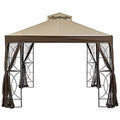 Garden Winds Replacement Canopy For The Callaway Gazebo Standard 350 Beige