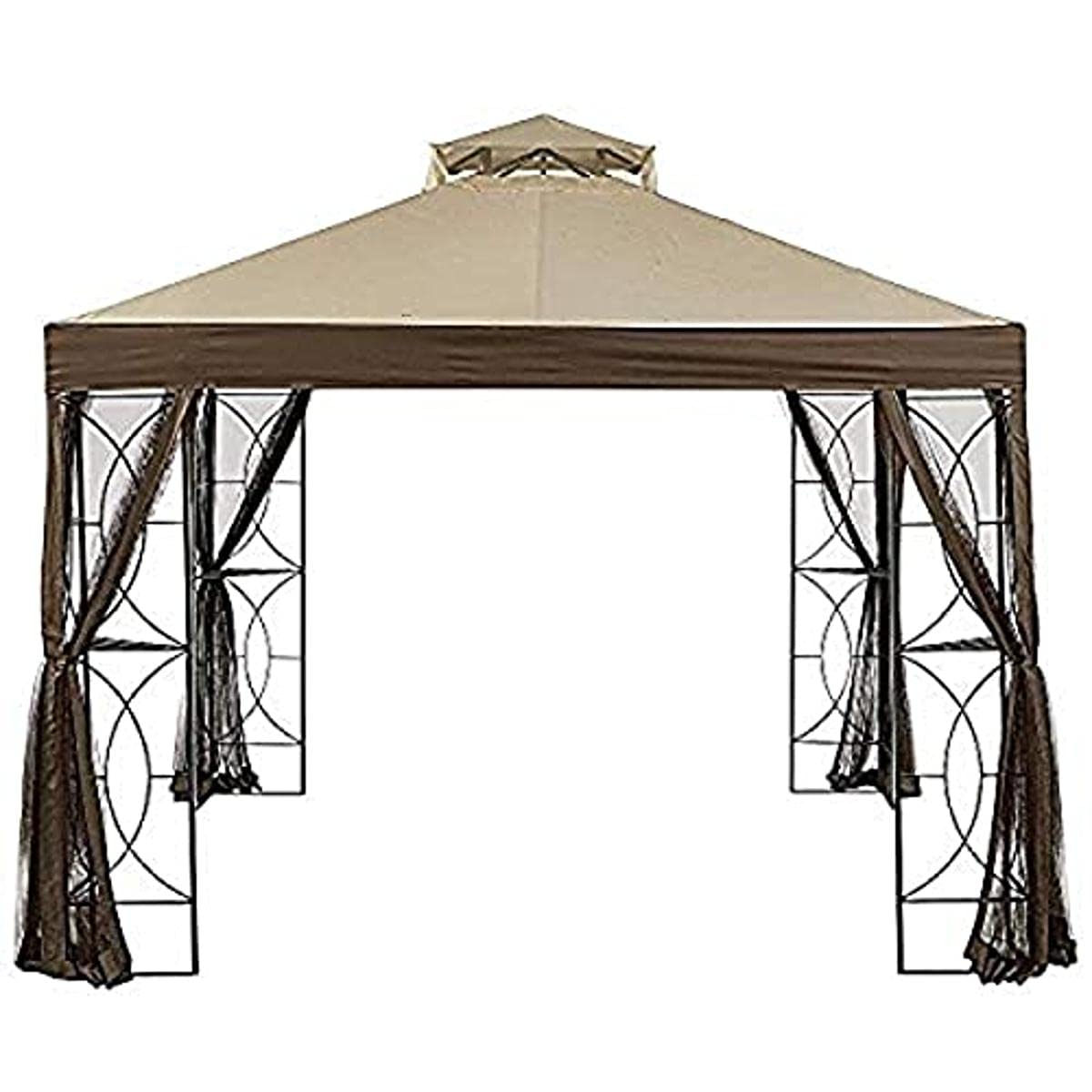 Garden Winds Replacement Canopy For The Callaway Gazebo Standard 350 Beige
