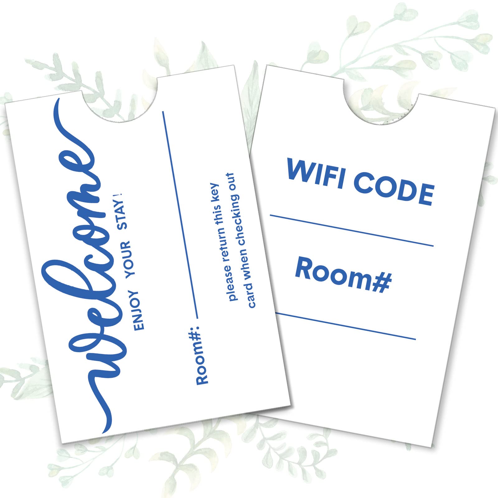 500 Pcs Hotel Key Card Envelope Key Card Holder Sleeves Keycard Envelope Sleeve Enjoy Your Stay Key Cover For Hotel, 2.4 X 3.5 I