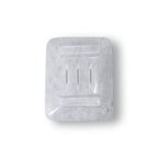 Luxury Handmade Green Calcite Crystal Soap Dish Holder With Drain For Bathroom And Shower, Best Bath Products & Sponge Tray For